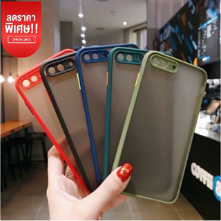 เคสขอบสีกันกล้อง เคส สำหรับ รุ่น 7plus 6plus SE2020 / 7 / 8 6plus 7plus 8plus i 11 i 6 6s case เคสขอบสี