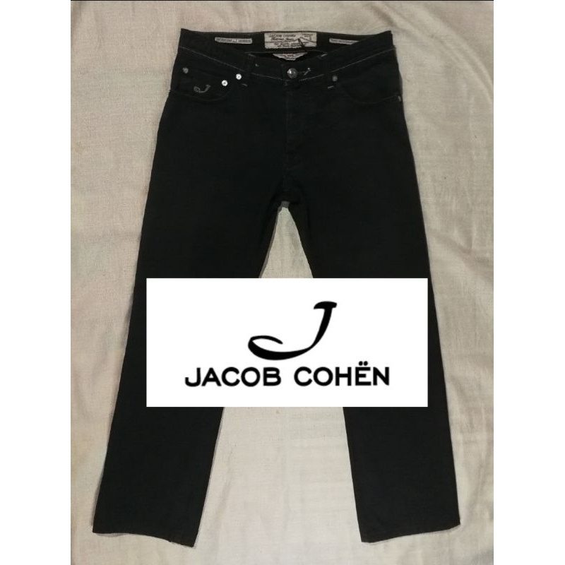 jacob-coh-n-brand-2nd-กางเกงขายาว-size-เอว-33-นิ้ว-กระดุมเงินแท้-made-in-italy-hand-made-แท้มือสองกระสอบนำเข้า