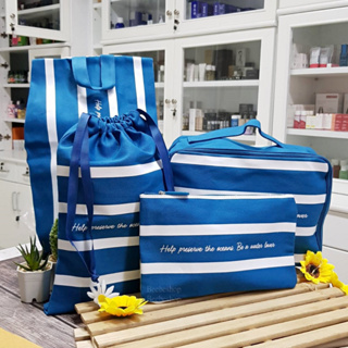 กระเป๋า Biotherm water lovers bio packing bag 1set มี4ใบ