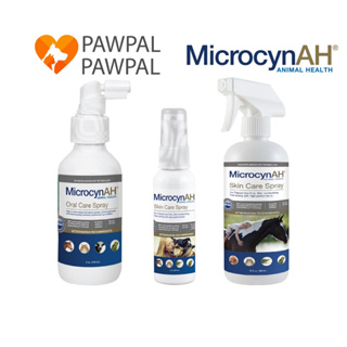 ภาพหน้าปกสินค้าMicrocyn​AH​ Wound & Skin care​ spray Oral care สเปรย์ฆ่าเชื้อ พ่นแผล พ่นปาก สุนัข แมว exotic dog cat ที่เกี่ยวข้อง