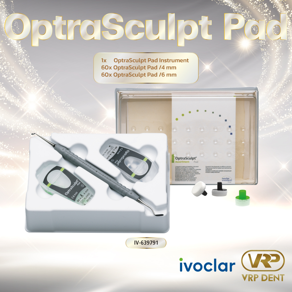 OptraSculpt Pad 4 & 6 mm อุปกรณ์ตกแต่งคอมโพสิต ไม่ติดเครื่องมือ IV ...