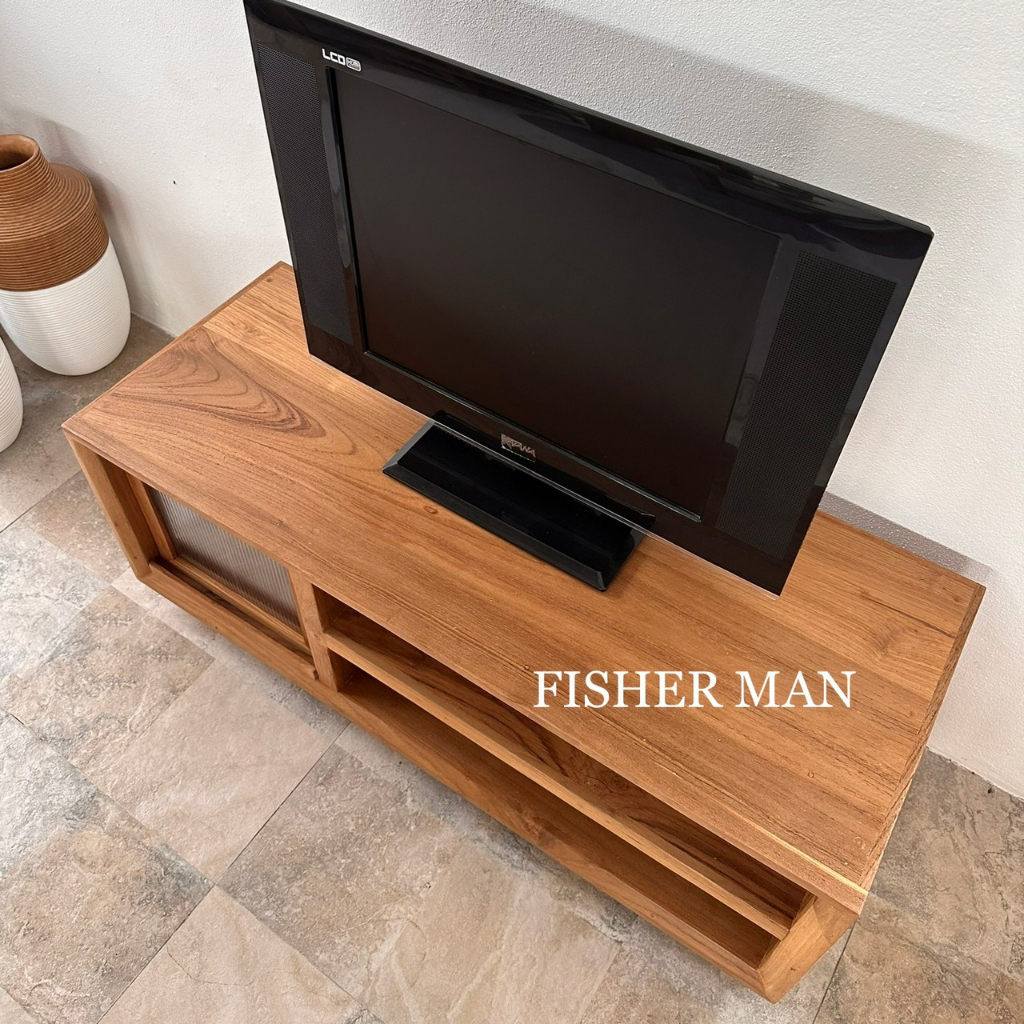 ตู้วางทีวี-ตู้เก็บของ-ตู้รองเท้า-ตู้ไม้สัก-ขนาด35x90x35-cm-tv-cabinet