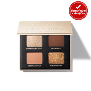 ICONIC LONDON BRONZE &amp; SMOKEY EYESHADOW PALETTE อายแชโดว์พาเล็ตต์