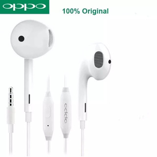 หูฟัง In-ear Headphones สามารถใช้ได้ทุกรุ่น เป็นสมอลทอร์ค เสียงดี   OPPO Original