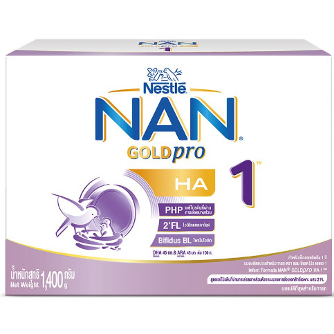 นมผง-nan-goldpro-นมผง-แนน-โกลด์โปร-เอชเอ-สูตร-1-1400-กรัม-นมผงสำหรับเด็กแรกเกิด-1-ปี