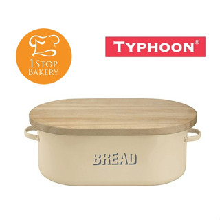 Typhoon 1400.611 Vintage Kitchen Cream Bread Bin / กล่องใส่ขนมปัง