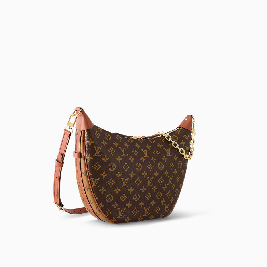 หลุยส์-วิตตอง-louis-vuitton-loop-hobo-women-shoulder-bag-สุภาพสตรี-กระเป๋าใต้วงแขน-กระเป๋าหลุยวิตตอง