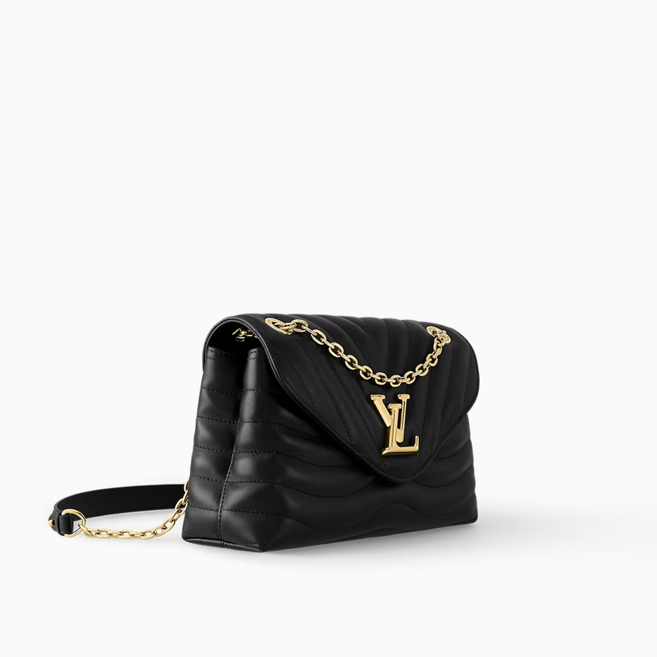 ถูกที่สุด-ของแท้-100-หลุยส์-วิตตองlouis-vuitton-new-wave-women-shoulder-bag-กระเป๋าโซ่-กระเป๋าหลุยวิตตอง-ใบใหญ่