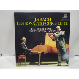 2LP Vinyl Records แผ่นเสียงไวนิล  J.S.BACH  LES SONATES POUR FLUTE  (J22A224)