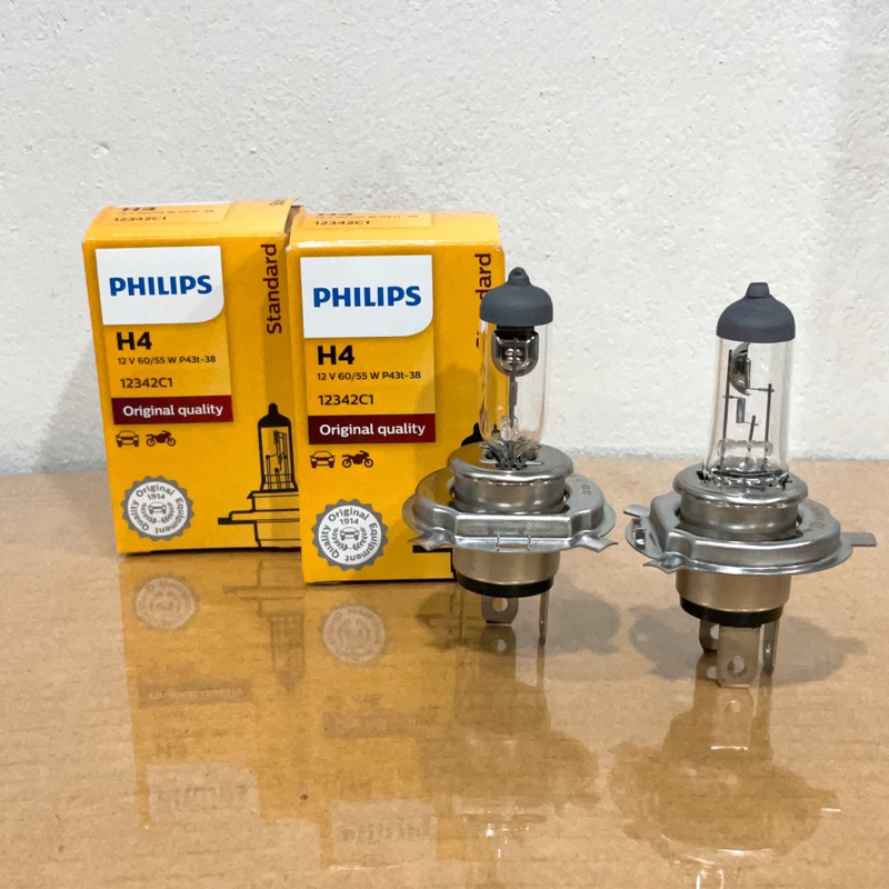 หลอดไฟหน้ารถยนต์-philips-premium-vision-30-ขั้ว-h1-h3-h4-h7-hb3-hb4-h11