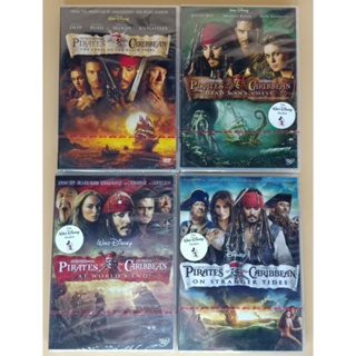 DVD 2 ภาษา - Pirates of the Caribbean 1-4