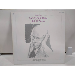 1LP Vinyl Records แผ่นเสียงไวนิล Prokofiev PIANO SONATAS NO.4/NO.5   (J22B108)