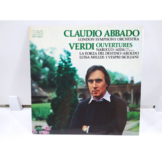 1LP Vinyl Records แผ่นเสียงไวนิล  CLAUDIO ABBADO  (J22B143)