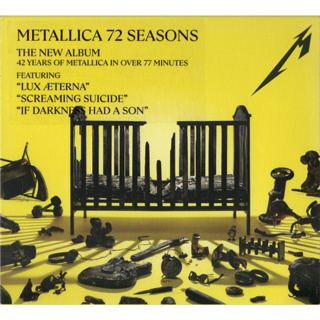 CD Metallica 72 SEASONS ***แผ่นลิขสิทธิ์แท้ มือ1 MADE IN EU