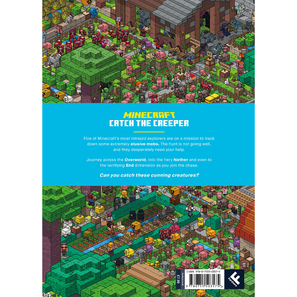 Minecraft Catch The Creeper and Other Mobs A Search and Find Adventure ...