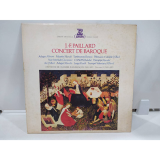 1LP Vinyl Records แผ่นเสียงไวนิล J.-F. PAILLARD CONCERT DE BAROQUE   (J22C174)