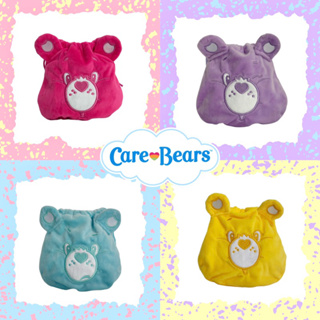 พร้อมส่ง📣ถุงหูรูดขนนุ่มนิ่มหน้าน้องแคร์แบร์(Care Bear)