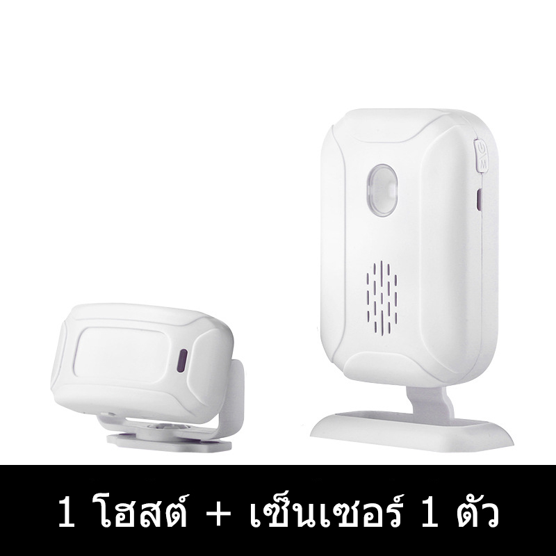 motion-sensor-เซนเซอร์ตรวจจับความเคลื่อนไหว-บ้าน-ร้านอาหาร-กันขโมย-ตรวจจับการบุกรุก-สำหรับเด็ก-ใส่ถ่านเคลื่อนย้ายสะดวก