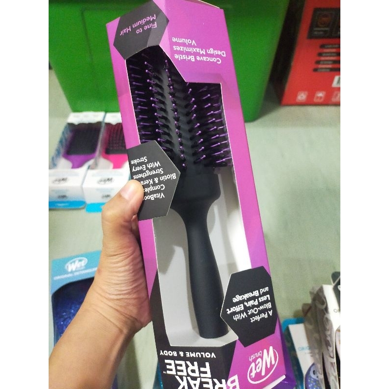 ของแท้แปรงไดร์ผม-wetbrush-volumising-round-brush-for-fine-medium-hair-ขนาด7x26cm