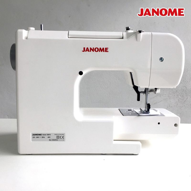 janome-จักรเย็บผ้า-omj508jp-19ลาย-japanese-จักรกระเป๋าหิ้ว-แบรนด์ญี่ปุ่น-จักรเย็บผ้าไฟฟ้า