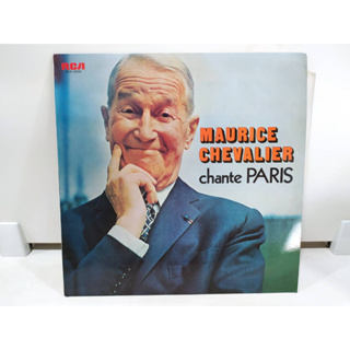 1LP Vinyl Records แผ่นเสียงไวนิล MAURICE CHEVALIER chante PARIS   (E2E16)