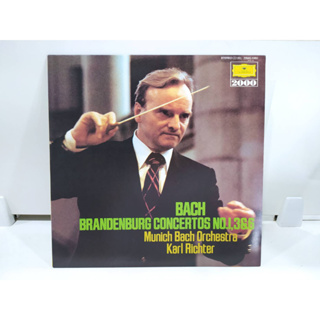 1LP Vinyl Records แผ่นเสียงไวนิล  BACH BRANDENBURG CONCERTOS NO.1,3&amp;6  (E2E44)