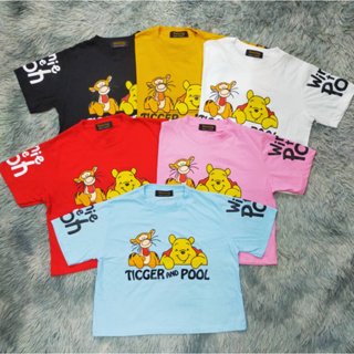 เสื้อครอป TIGER&POOH เสื้อลายหมีพูห์น่ารักๆ