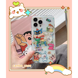 🎁ส่งของขวัญ🎁เคสไอโฟน สำหรับ 11 14 for iPhone Case 13 12 Pro Max แฟชั่น การ์ตูน เครยอนชินจัง กันกระแทก เคสนิ่ม เคสโทรศัพท