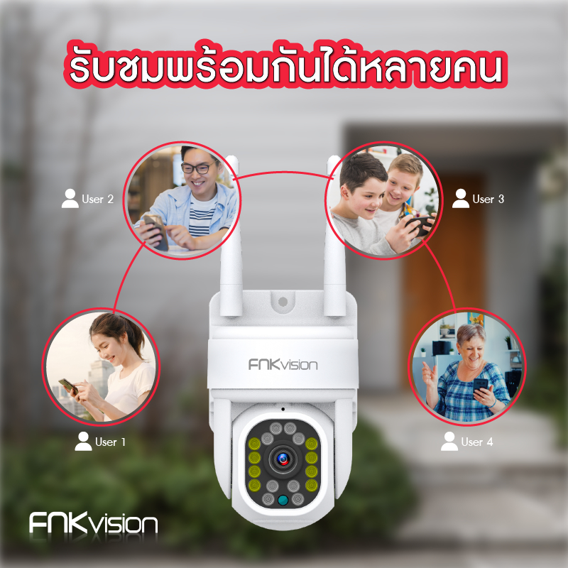 fnkvision-กล้องวงจรปิด-กล้องวงจรปิด-wifi-กล้องวงจรปิดดูผ่านมือถือ-กันน้ํา-เสียงสองทาง-infrared-night-vision-การตรวจจับกา