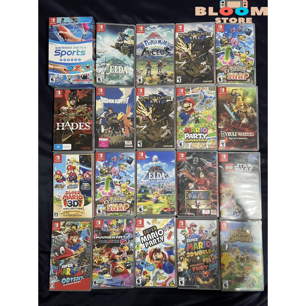 อัพเดททุกวัน-มือ2-แผ่นเกม-nintendo-switch-zelda-mario-kart-animal-crossing-luigi-mario-bros-แผ่น-มือสอง