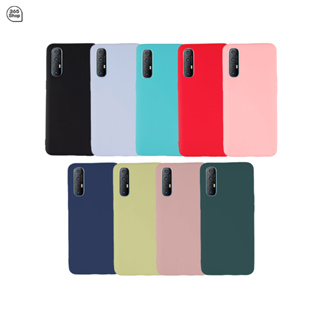 เคส OPPO Reno 3 Pro ตรงรุ่น เครื่องไทย CPH2037 เคสซิลิโคนนิ่ม สีพาสเทล TPU บาง