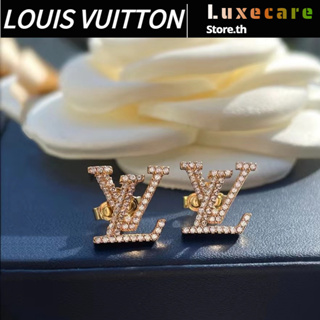 หลุยส์ วิตตอง👜Louis Vuitton LV ICONIC EARRINGS /แฟชั่น/สง่างาม/หรูหรา/ต่างหูหลุยส์วิตตอง/คลาสสิก/ผู้หญิง