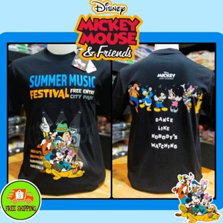 เสื้อDisney ลาย Mickey mouse สีดำ (MKX-031)