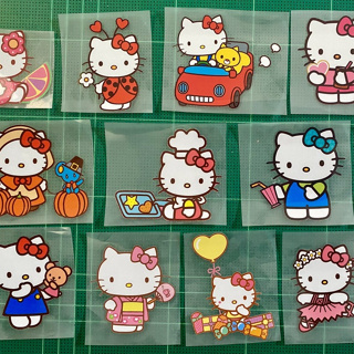 ตัวรีดการ์ตูนสุดฮิต Hello kitty 🐱 เช็ตใหม่ล่าสุด 💗 kitty 🐱 รีดง่ายแผ่นฟิมล์รีดร้อน