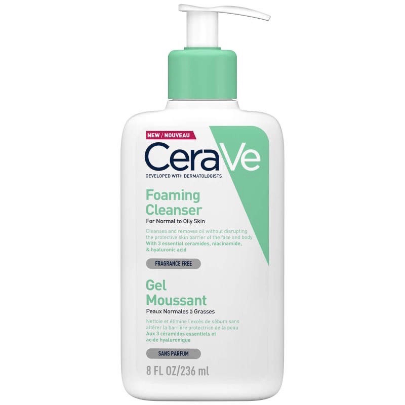 cerave-cleanser-gel-moussant-236ml-473ml-เจลล้างหน้าสูตรผิวมันและผิวแห้งมาก