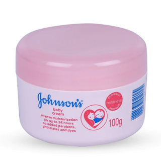 จอห์นสัน เบบี้ ครีม ครีมบำรุงผิวกาย | Johnsons baby cream intense moisturization 100g