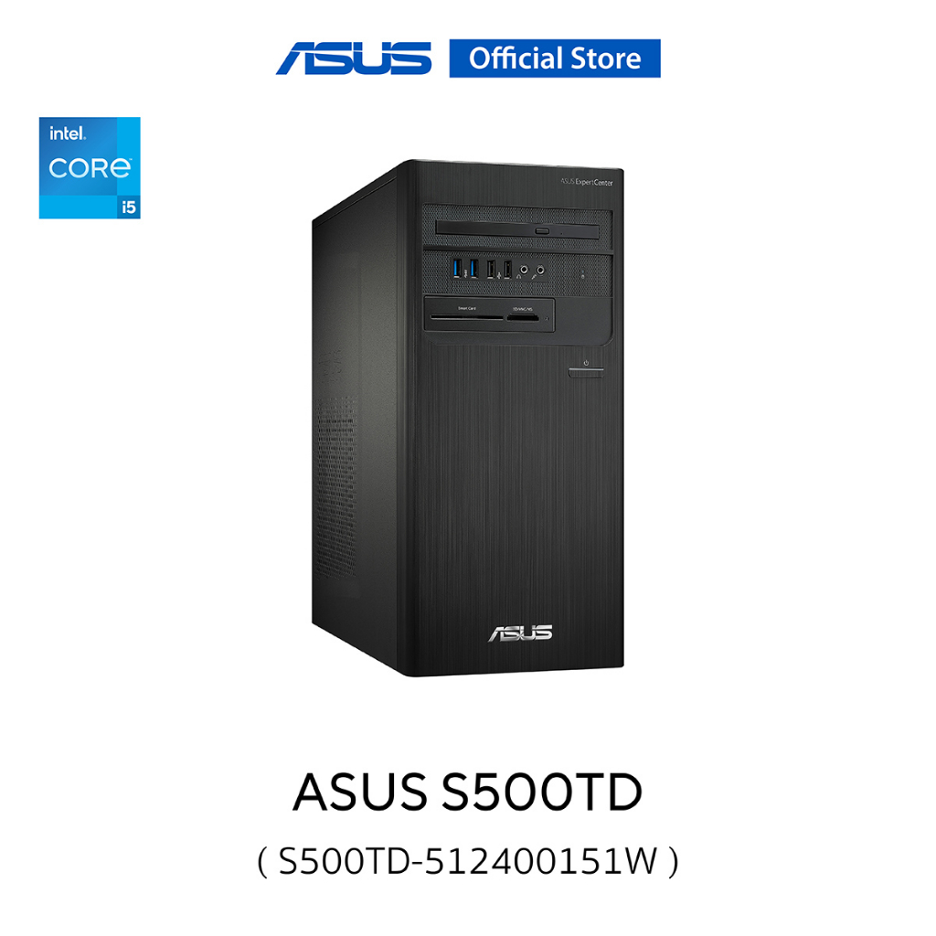 ASUS S500TD (S500TD512400151W), Desktop, Intel Core i512400, 8GB DDR4
