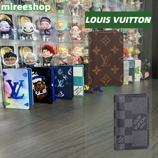 🍒หลุยส์วิตตอง Louis Vuitton กระเป๋าสตางค์ Pocket Organizer