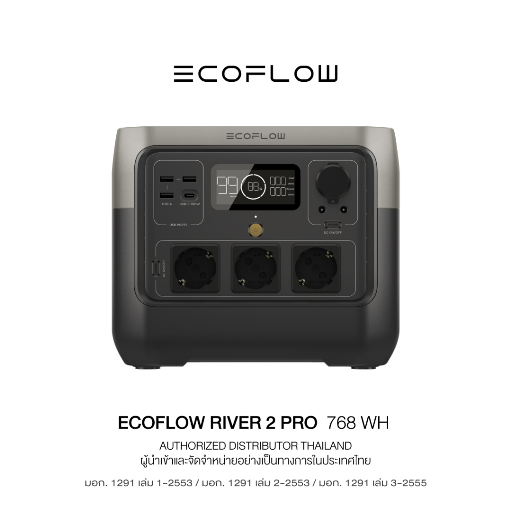 ecoflow-river-2-pro-portable-power-station-แบตเตอรี่สำรอง-อเนกประสงค์-พาวเวอร์สเตชั่น