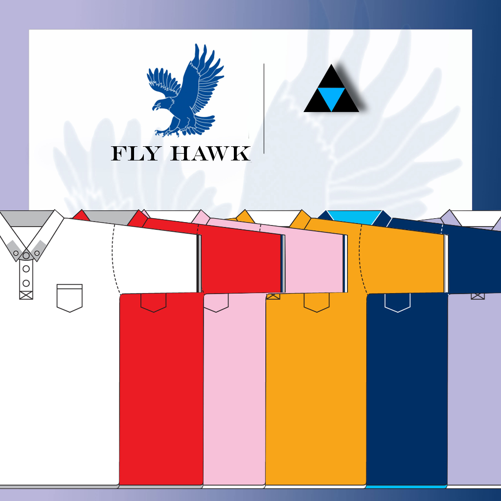 เสื้อโปโลชาย-fly-hawk-flyhawk-รุ่น-a394-ของแท้-100