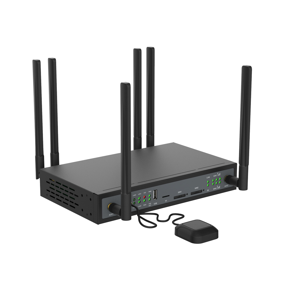 (NO WiFi) GLX1200 Industrial 4G Router Gigabit IoT Gateway