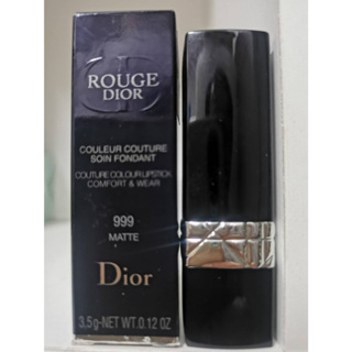 ขายเท โปรดอ่านก่อนซื้อน้า DIOR Rouge Dior Couture Colour Lipstik Comfort &amp; Wear #999 Matte 3.5g.