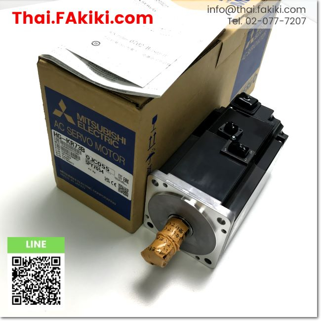 พร้อมส่ง-a-unused-hg-kr73b-servo-motor-สเปค-0-75kw-mitsubishi-66-007-564