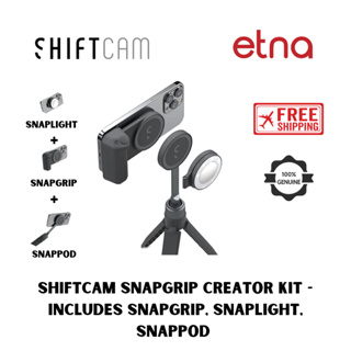 ShiftCam SnapGrip Creator Kit - Includes SnapGrip, SnapLight, SnapPod and Carry Pouch