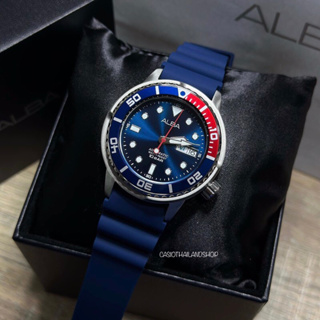 [ผ่อนเดือนละ349]🎁ALBA นาฬิกาข้อมือผู้ชาย สายซิลิโคน รุ่น AL4251X - สีน้ำเงิน ของแท้ 100% ประกัน 1 ปี