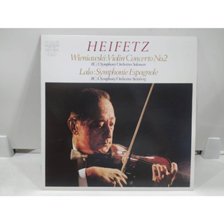 1LP Vinyl Records แผ่นเสียงไวนิล  HEIFETZ Wieniawski:Violin Concerto No.2   (E8A43)