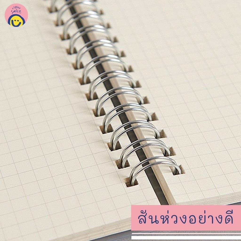 สมุดโน๊ตสันห่วง-ปกใส-ขนาด-a5-a6-และ-b5