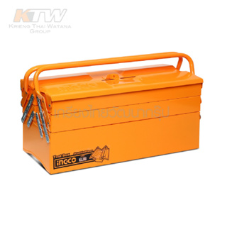 INGCO กล่องเครื่องมือช่าง 3 ชั้น รุ่น HTB02 / HTB03 ( Metal Tools Box ) กล่องเครื่องมือเหล็ก B