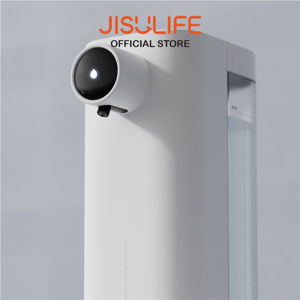 jisulife-ah01-foam-dispenser-dry-battery-เครื่องปล่อยโฟม-สบู่แบบเซนเซอร์อัตโนมัติ-ใช้งานได้สุงสุด-4-เดือน