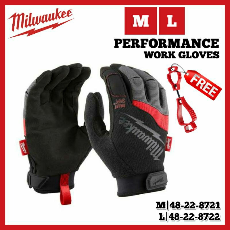 Milwaukee 48-22-8722 Performance Work Gloves - L